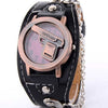 Fashion Quartz Punk Wrist Watch For Men Boy S014 Retro Unique Shape